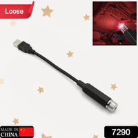 7290 Multipurpose Laser Light Light Galaxy Night Sky Ambiance Laser Micro Projector Atmosphere Ambient Roof Usb Light, Car, Ceiling, Bedroom for Party (1 Pc)