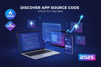 generate seo ranking engaging product image for Discover App Source Code, a top-selling digital product for entrepreneurs & learners. Immediate access, trending resources, best rate, and high-demand for 2025. Boost your skills or business with premium quality!