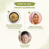 12791 80gram Herbal Tan Removing Multani Mitti Face Pack For Skin Care Age Group