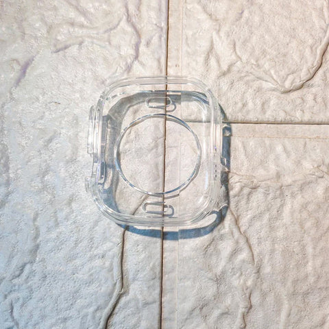 10 in1 Set Ultra Smart Bluetooth Calling Smartwatch + Earphones with Transparent Screen Guard Watch with Seven Classic Straps (Mix Color)