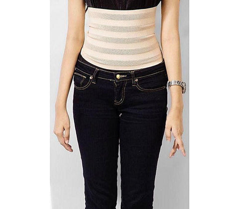 256 2 Hooks Waist Trimmer Belt Shaper Cincher Trimmer Body shape - (L) 