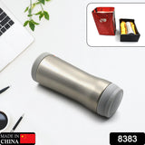 8383 STAINLESS STEEL SPORTS WATER BOTTLES, BPA FREE AND LEAK PROOF CAP AND STEEL BOTTLE SILVER, STEEL FRIDGE BOTTLE FOR OFFICE/GYM/SCHOOL (450ML)