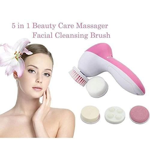 340 -5-in-1 Smoothing Body & Facial Massager (Pink) bhavnagar mall