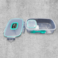 5485 CARTOON PRINTED PLASTIC LUNCH BOX WITH INSIDE SMALL BOX & SPOON FOR KIDS, AIR TIGHT LUNCH TIFFIN BOX FOR GIRLS BOYS, FOOD CONTAINER, SPECIALLY DESIGNED FOR SCHOOL GOING BOYS AND GIRLS