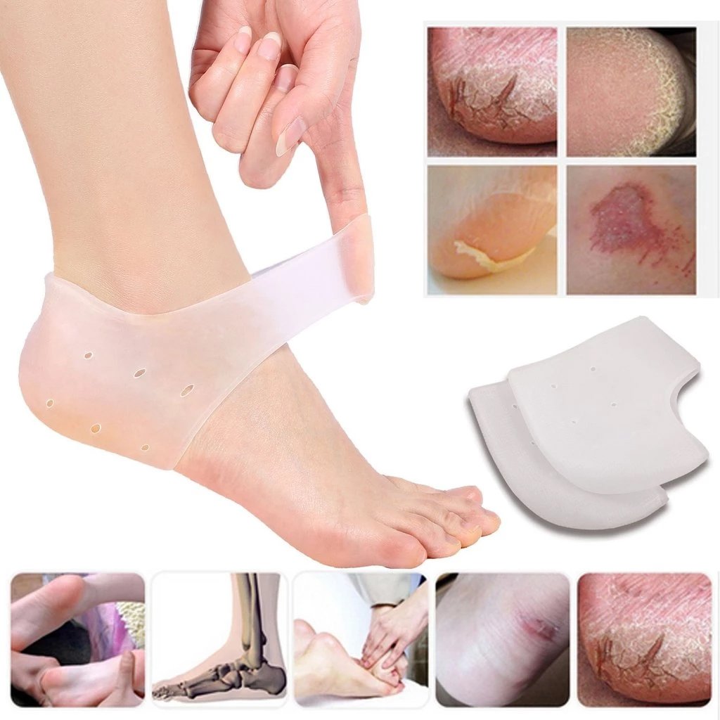 339 Moisturizing Skin Softening Silicone Gel for Dry Cracked Heel Repair (Multicolour) bhavnagar mall