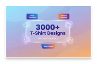 generate seo ranking engaging product image for Discover 3000 Tshirt Bundle, a top-selling digital product for entrepreneurs &amp; learners. Immediate access, trending resources, best rate, and high-demand for 2025. Boost your skills or business with premium quality!