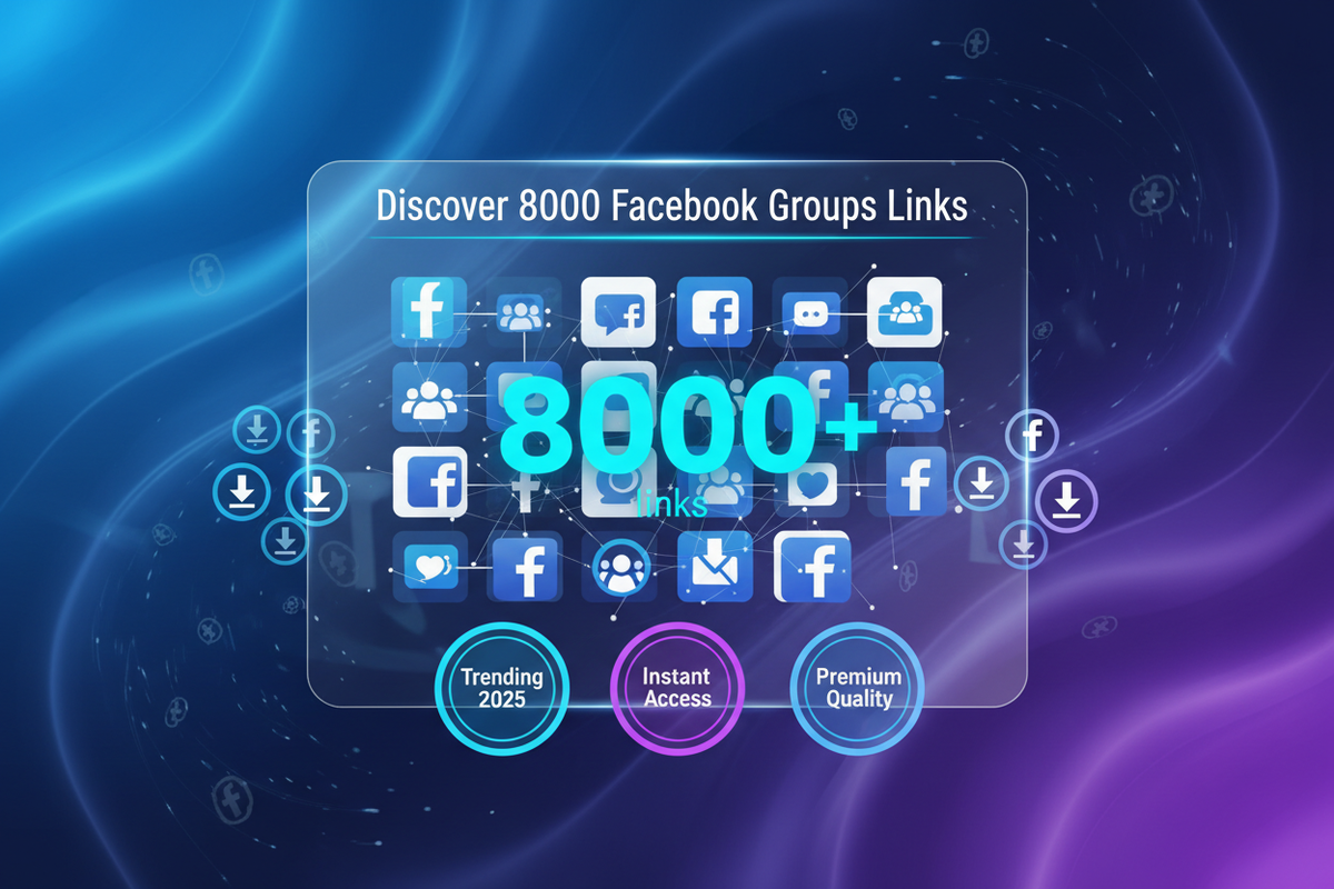 generate seo ranking engaging product image for Discover 8000 Facebook Groups Links, a top-selling digital product for entrepreneurs &amp; learners. Immediate access, trending resources, best rate, and high-demand for 2025. Boost your skills or business with premium quality!