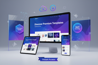 generate seo ranking engaging product image for Discover Premium Templates (Elementor Pro), a top-selling digital product for entrepreneurs &amp; learners. Immediate access, trending resources, best rate, and high-demand for 2025. Boost your skills or business with premium quality!